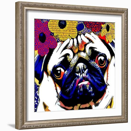 Puggles-Ruth Day-Framed Giclee Print