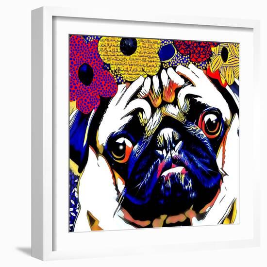 Puggles-Ruth Day-Framed Giclee Print