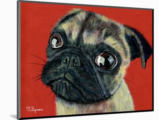 Pugly-Melissa Symons-Mounted Art Print