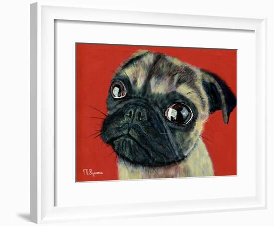 Pugly-Melissa Symons-Framed Art Print