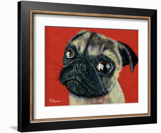 Pugly-Melissa Symons-Framed Art Print