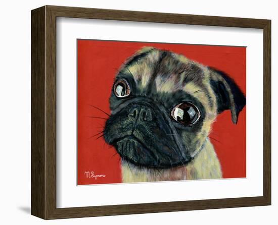 Pugly-Melissa Symons-Framed Art Print