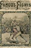 Caught Him with Both Arms Round the Waist, and Threw Him on the Stage, C1890-C1909-Pugnis-Giclee Print
