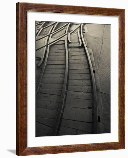 Puits Couriot Mine Museum, St-Etienne, Rhone-Alpes Region, Loire Department, France-Walter Bibikow-Framed Photographic Print