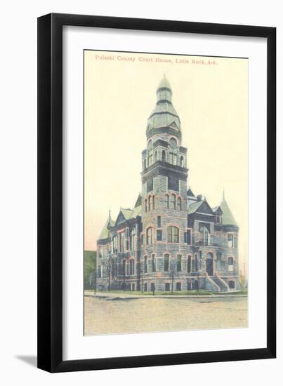 Pulaski County Courthouse, Little Rock, Arkansas-null-Framed Art Print