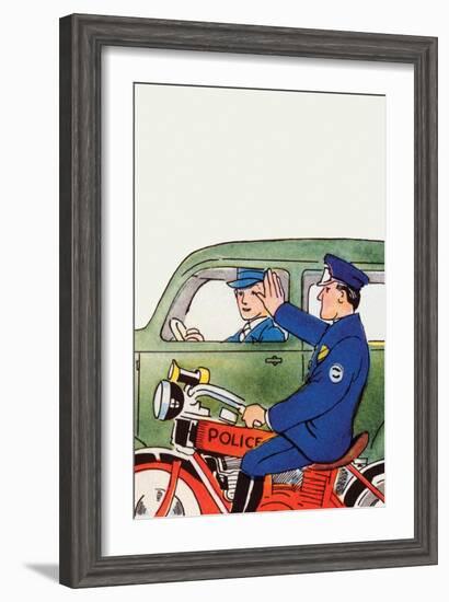 Pull Over-Julia Letheld Hahn-Framed Art Print