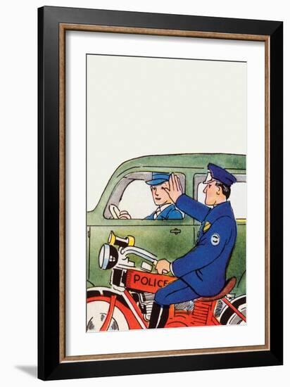 Pull Over-Julia Letheld Hahn-Framed Art Print