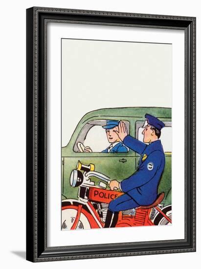 Pull Over-Julia Letheld Hahn-Framed Art Print