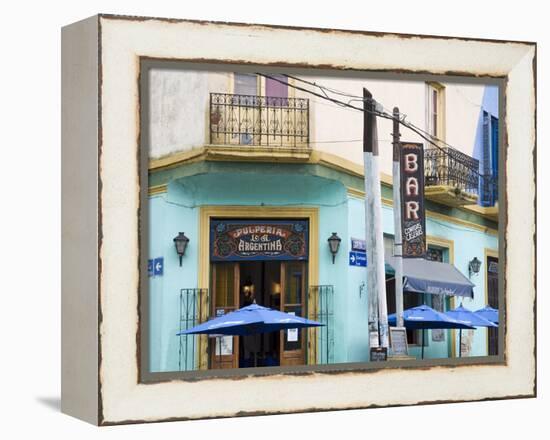 Pulperia La Argentina Bar in La Boca District of Buenos Aires, Argentina, South America-Richard Cummins-Framed Premier Image Canvas