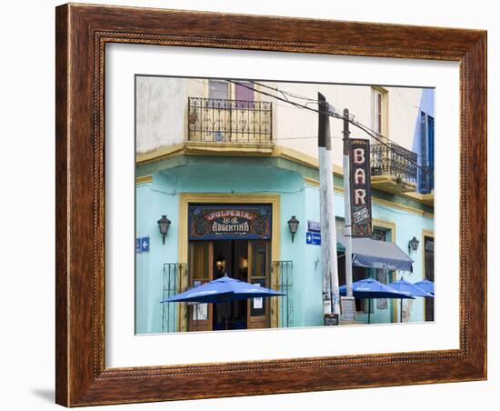 Pulperia La Argentina Bar in La Boca District of Buenos Aires, Argentina, South America-Richard Cummins-Framed Photographic Print