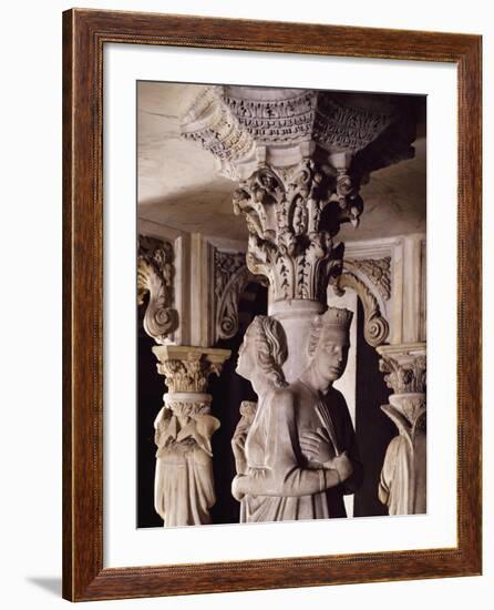 Pulpit of the Cathedral of Pisa-Giovanni Pisano-Framed Giclee Print