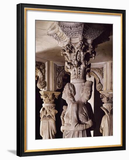 Pulpit of the Cathedral of Pisa-Giovanni Pisano-Framed Giclee Print