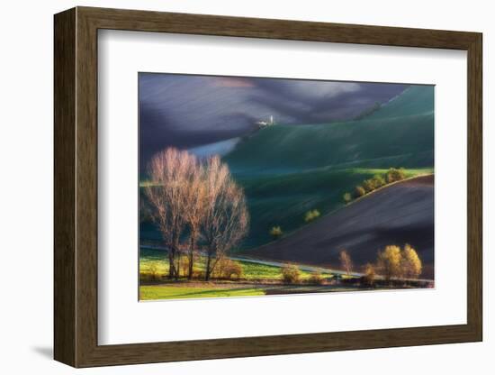 Pulpit on Carpet-Marcin Sobas-Framed Photographic Print