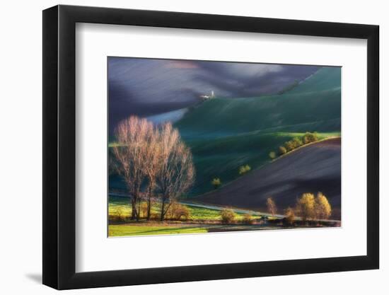 Pulpit on Carpet-Marcin Sobas-Framed Photographic Print