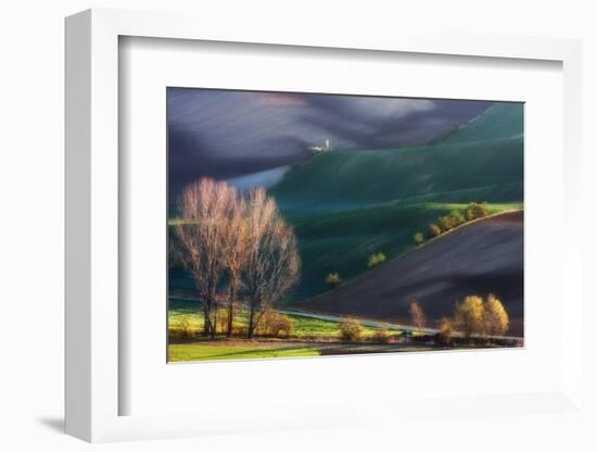 Pulpit on Carpet-Marcin Sobas-Framed Photographic Print