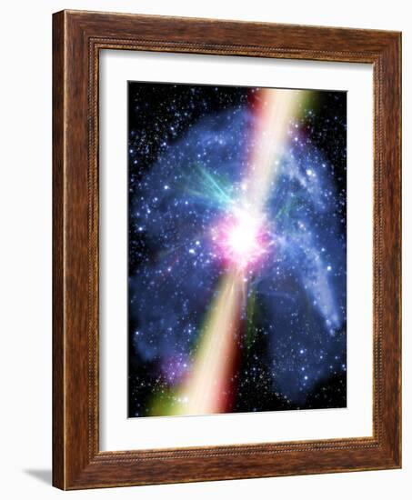 Pulsar, Artwork-Victor Habbick-Framed Photographic Print