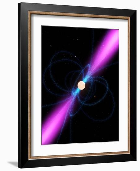 Pulsar, Artwork-null-Framed Photographic Print