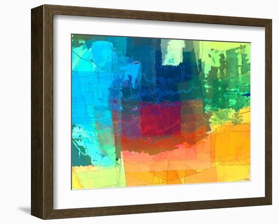 Pulsations I-Michael Tienhaara-Framed Art Print