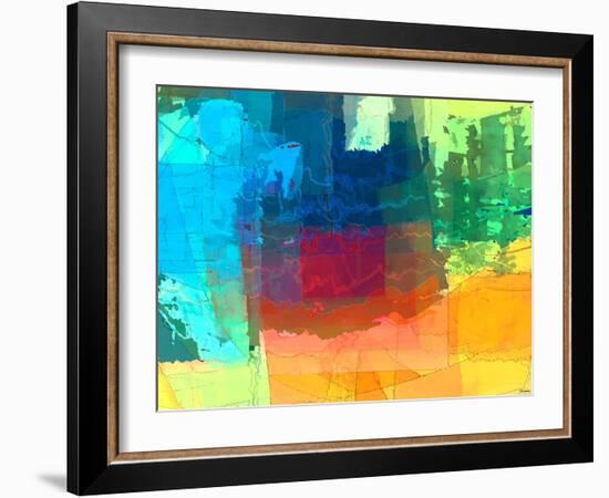 Pulsations I-Michael Tienhaara-Framed Art Print