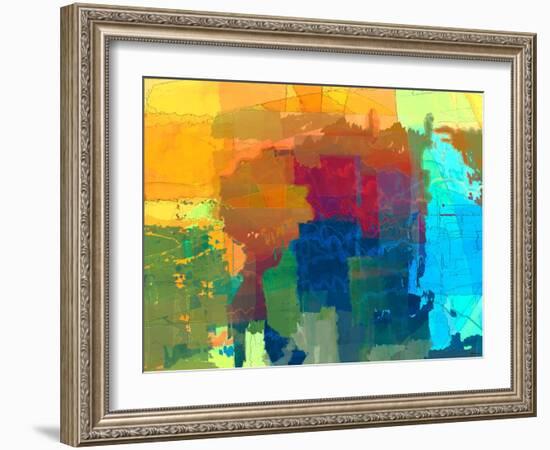 Pulsations II-Michael Tienhaara-Framed Art Print