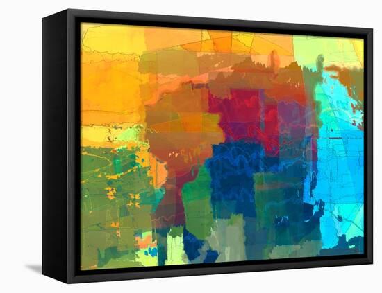 Pulsations II-Michael Tienhaara-Framed Stretched Canvas