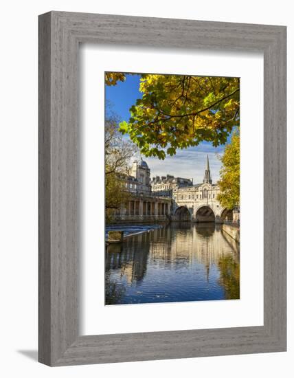 Pulteney Bridge, Bath, UNESCO World Heritage Site, Avon, Somerset, England, United Kingdom, Europe-Billy Stock-Framed Photographic Print