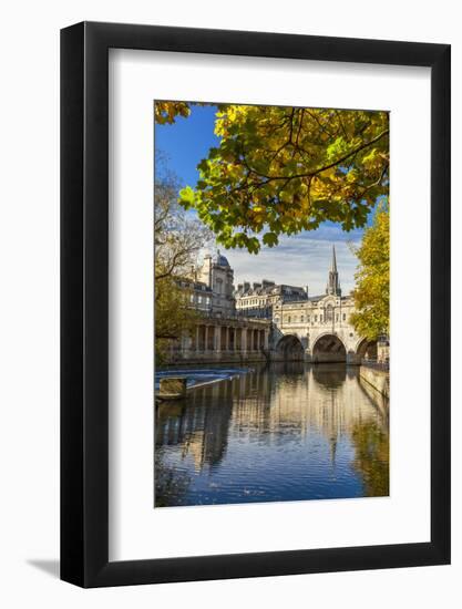 Pulteney Bridge, Bath, UNESCO World Heritage Site, Avon, Somerset, England, United Kingdom, Europe-Billy Stock-Framed Photographic Print