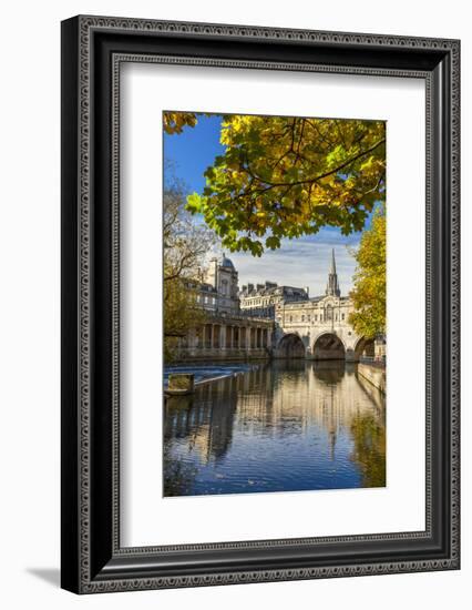 Pulteney Bridge, Bath, UNESCO World Heritage Site, Avon, Somerset, England, United Kingdom, Europe-Billy Stock-Framed Photographic Print