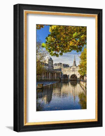 Pulteney Bridge, Bath, UNESCO World Heritage Site, Avon, Somerset, England, United Kingdom, Europe-Billy Stock-Framed Photographic Print