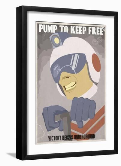 Pump to Keep Free-Steve Thomas-Framed Giclee Print