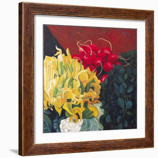 Pumpkin Blossom, 2002-Pedro Diego Alvarado-Framed Giclee Print