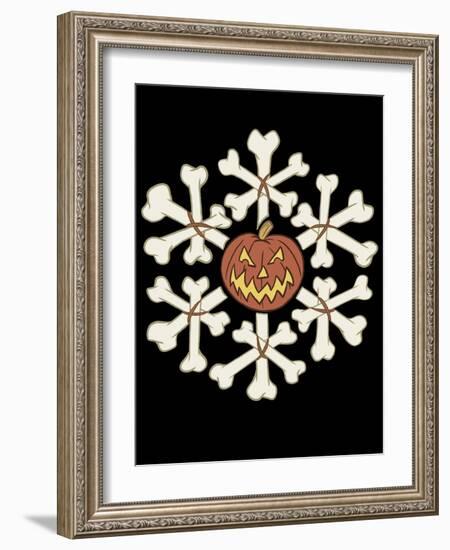 Pumpkin Bones-null-Framed Giclee Print