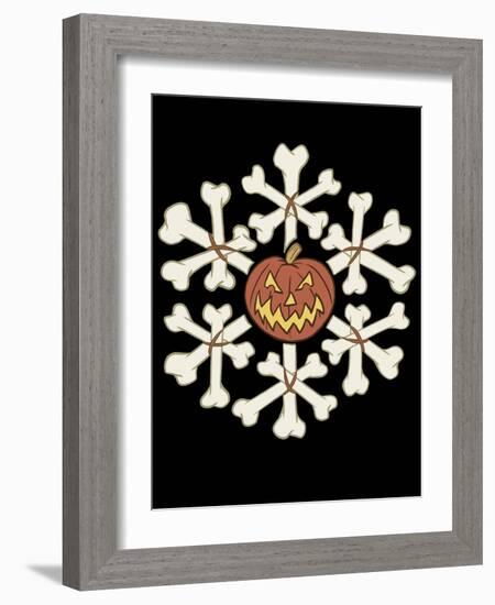 Pumpkin Bones-null-Framed Giclee Print