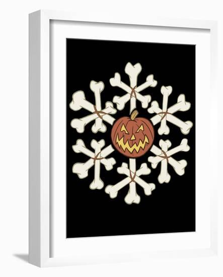 Pumpkin Bones-null-Framed Giclee Print