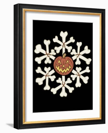 Pumpkin Bones-null-Framed Giclee Print