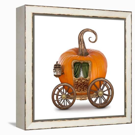 Pumpkin Carriage-egal-Framed Stretched Canvas