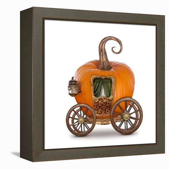 Pumpkin Carriage-egal-Framed Stretched Canvas