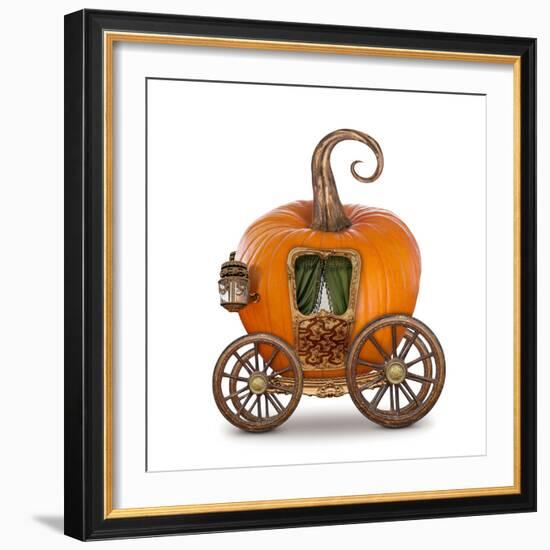 Pumpkin Carriage-egal-Framed Premium Giclee Print