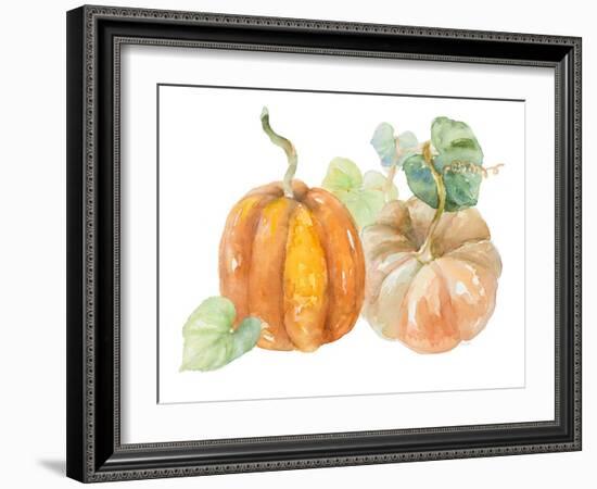 Pumpkin Harvest I-Lanie Loreth-Framed Art Print