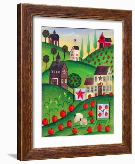 Pumpkin Hill Farm-Cheryl Bartley-Framed Giclee Print