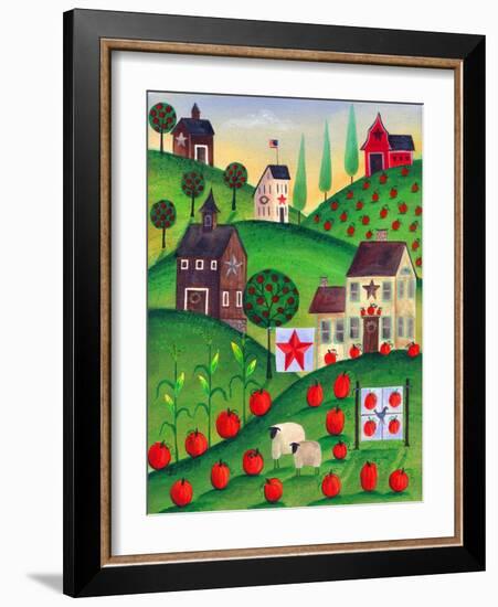 Pumpkin Hill Farm-Cheryl Bartley-Framed Giclee Print