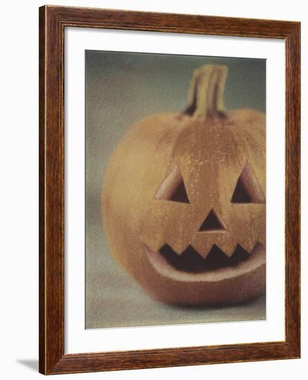 Pumpkin Man 2-Jennifer Kennard-Framed Photographic Print