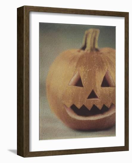 Pumpkin Man 2-Jennifer Kennard-Framed Photographic Print