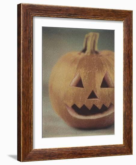 Pumpkin Man 2-Jennifer Kennard-Framed Photographic Print