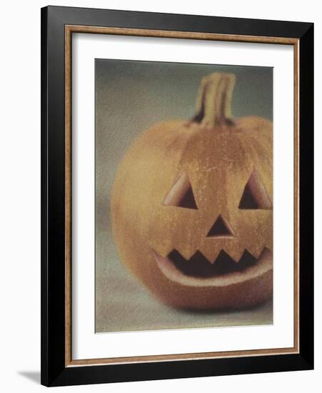 Pumpkin Man 2-Jennifer Kennard-Framed Photographic Print