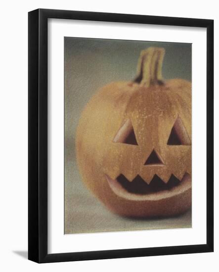 Pumpkin Man 2-Jennifer Kennard-Framed Photographic Print