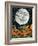 Pumpkin Patch Halloween Full Moon Face-sylvia pimental-Framed Art Print