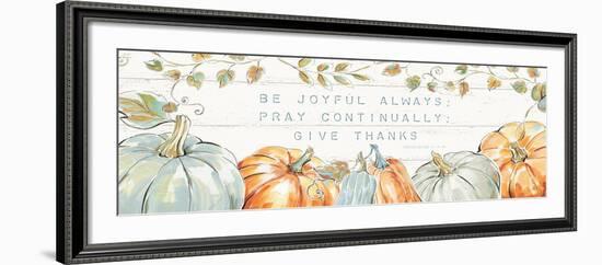 Pumpkin Patch XV-Daphne Brissonnet-Framed Art Print