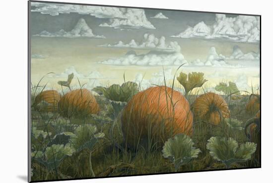 Pumpkin Patch-Joseph Jackino-Mounted Giclee Print
