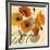 Pumpkin Poppies II-Shirley Novak-Framed Art Print